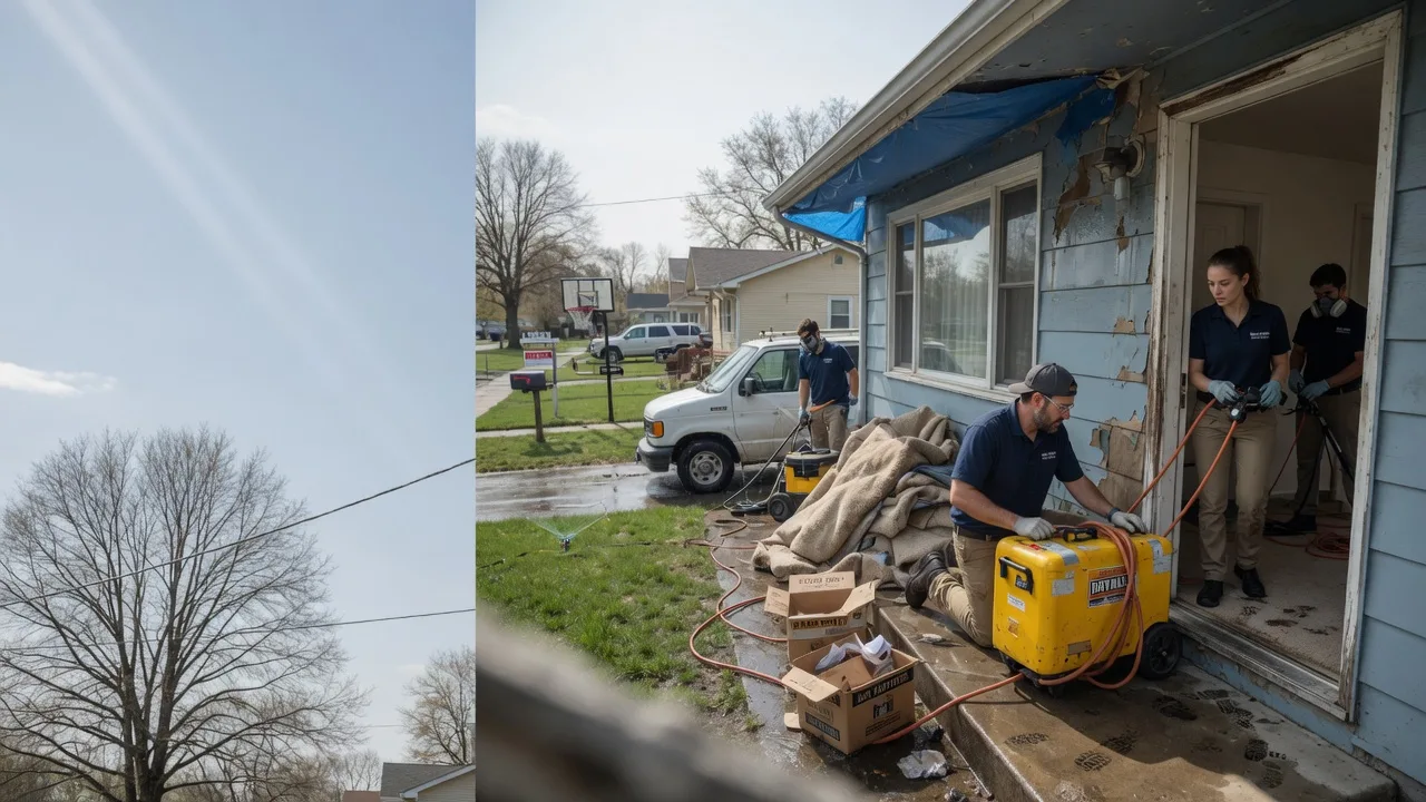Basement Flood Cleanup in Gilboa, WV near me